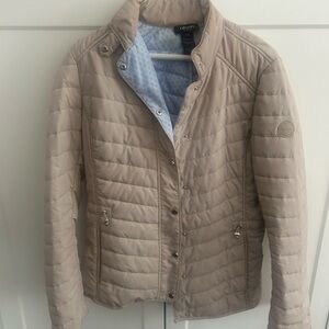 Olsen Women's Tan Quilted Jacket